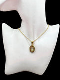 Autumn Oval Necklace