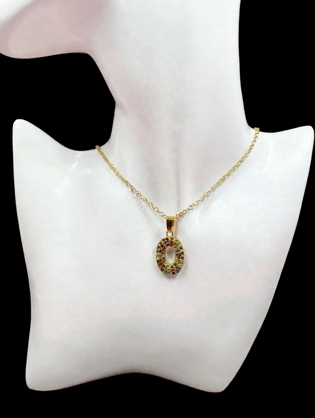 Autumn Oval Necklace