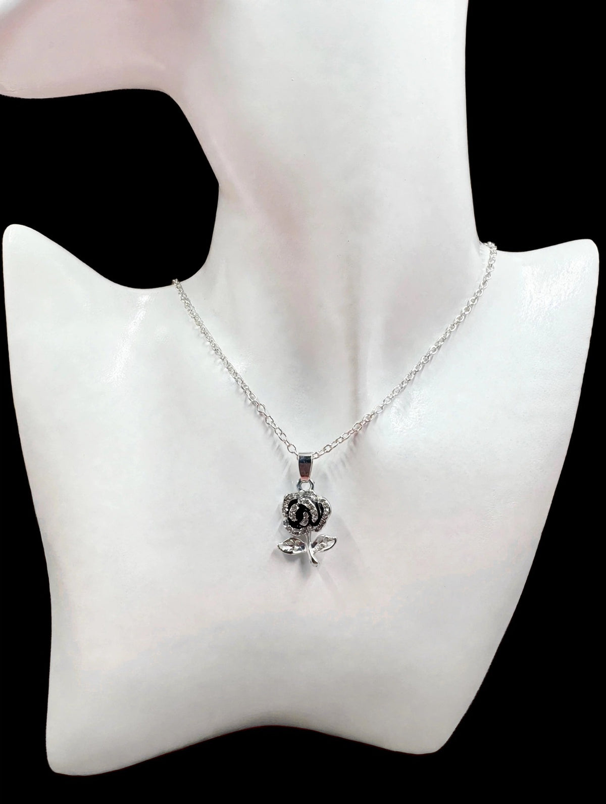 Black Rose Necklace