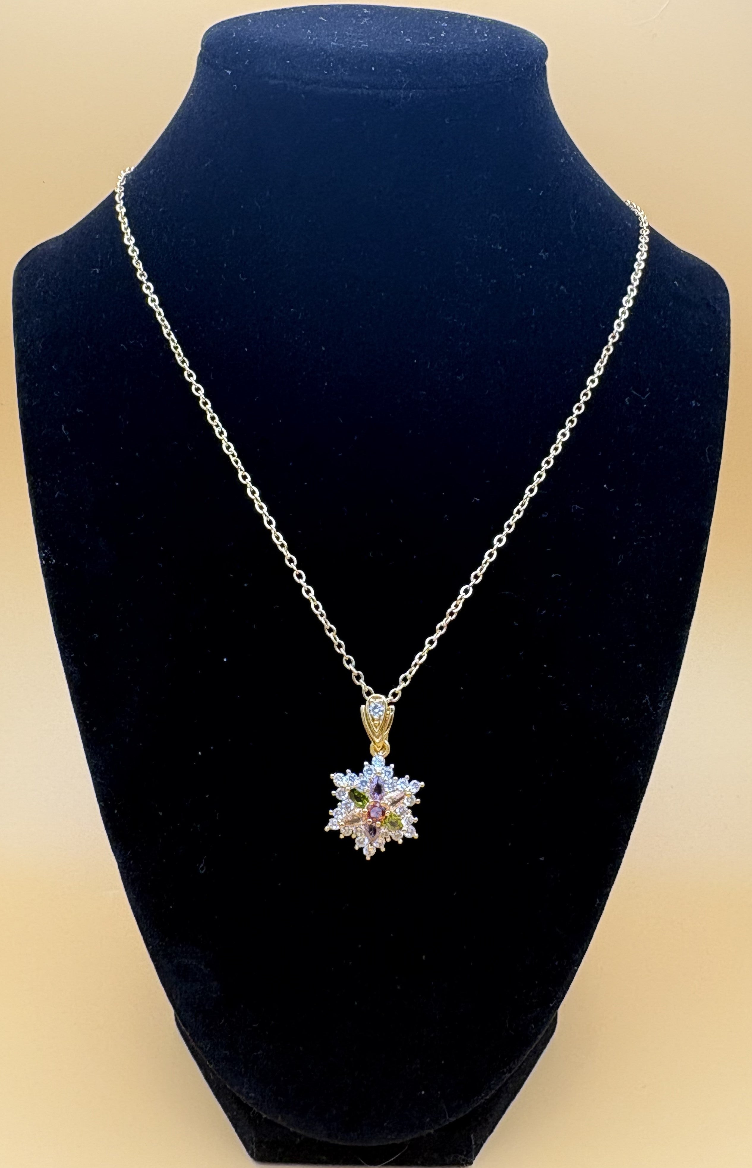 Starburst Pendant Necklace