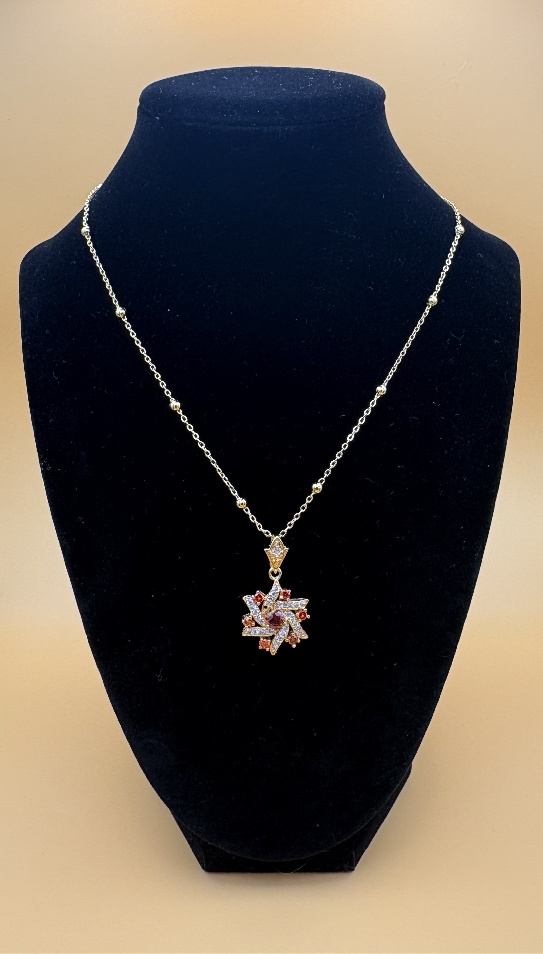 Geometric Pendant Necklace