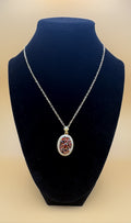 Oval Pendant Necklace