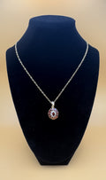 Oval Pendant Necklace