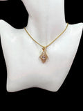 Champagne Clear Necklace