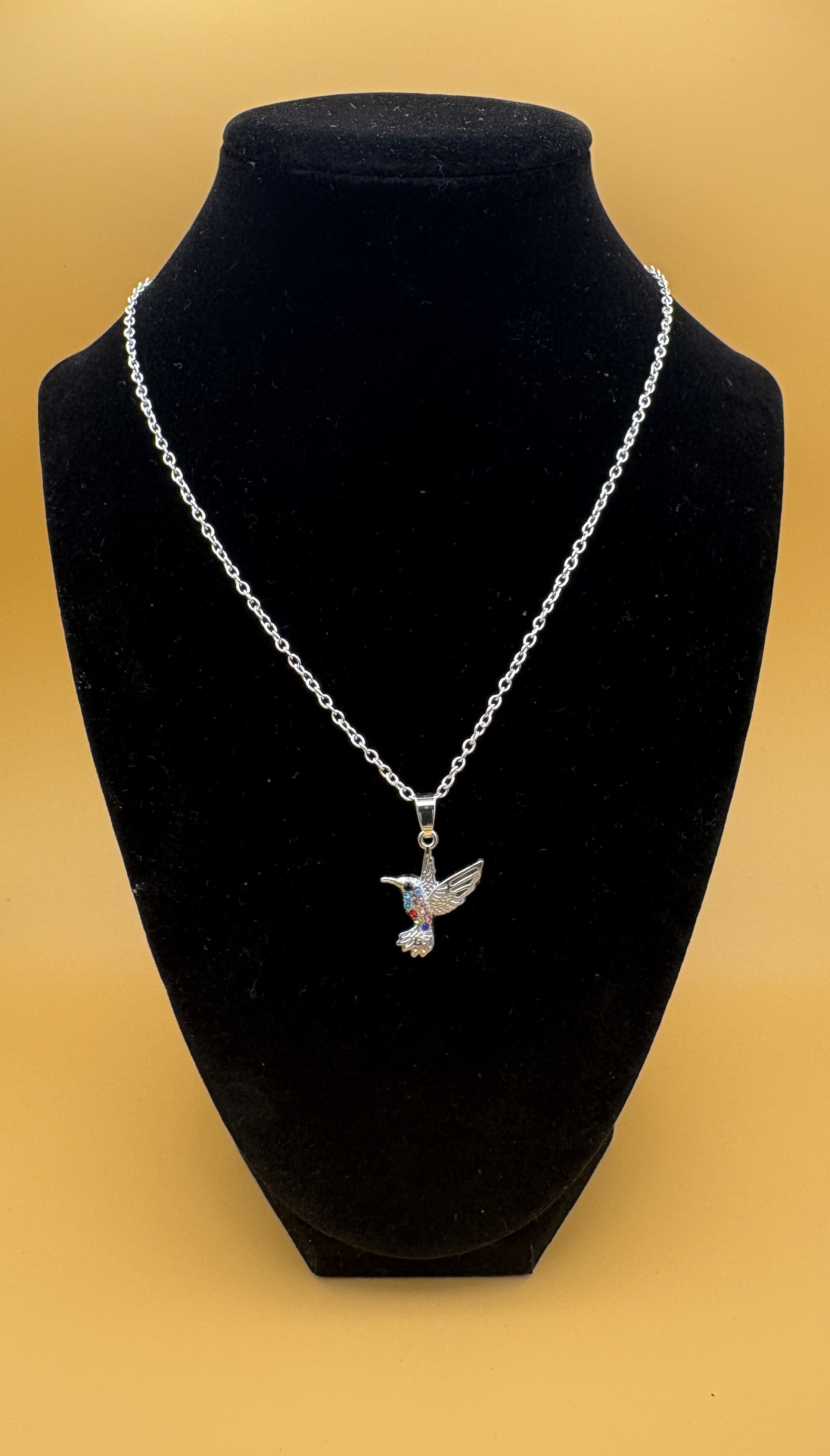 Hummingbird Pendant Necklace