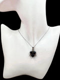 Midnight Clover Necklace