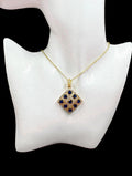 Royale Blue Diamond Necklace