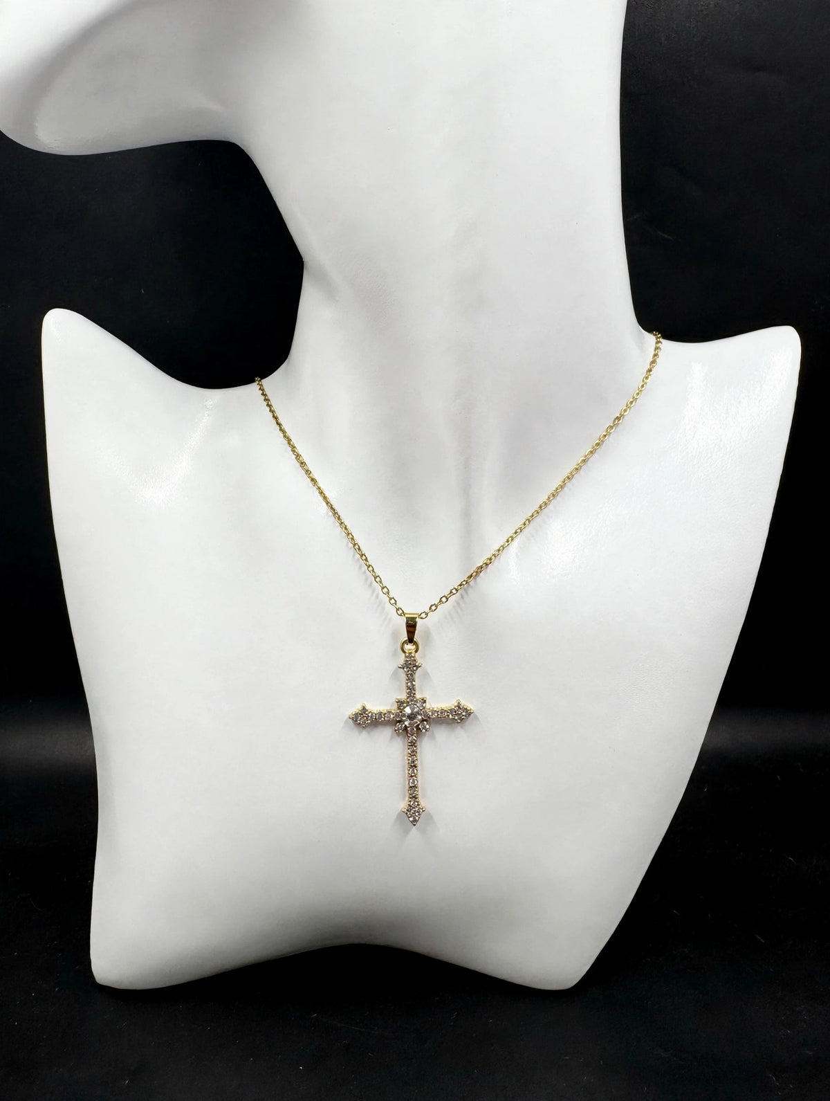 Statement Cross Necklace