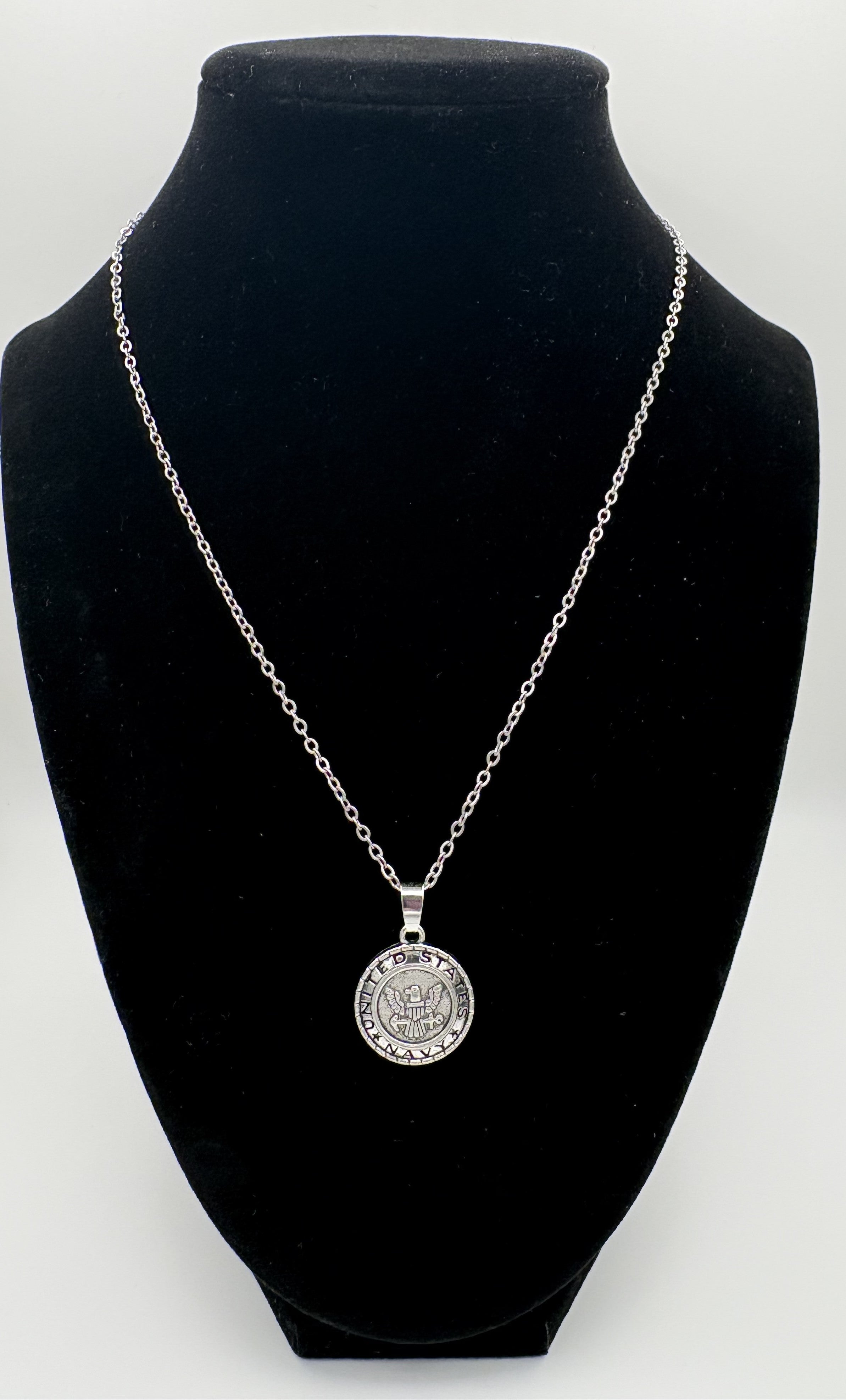 United States Navy Pendant Necklaces