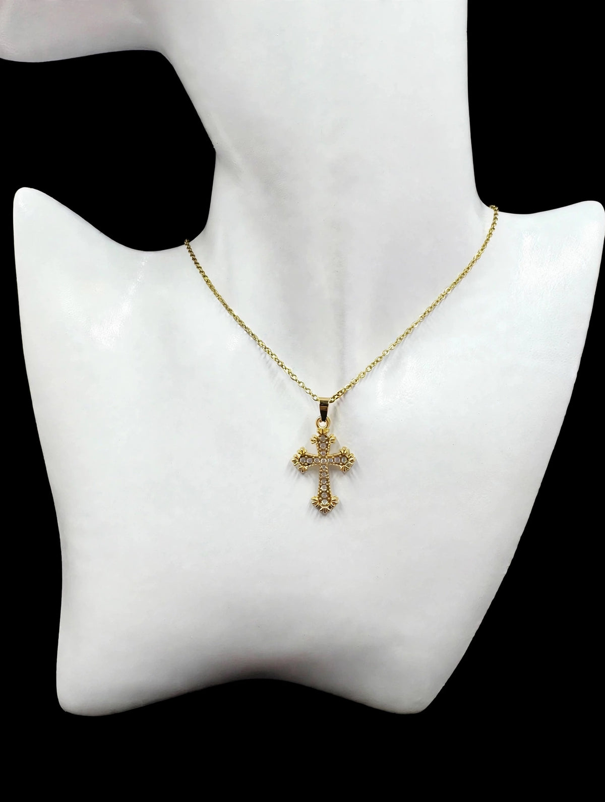 Petite Cross Necklace