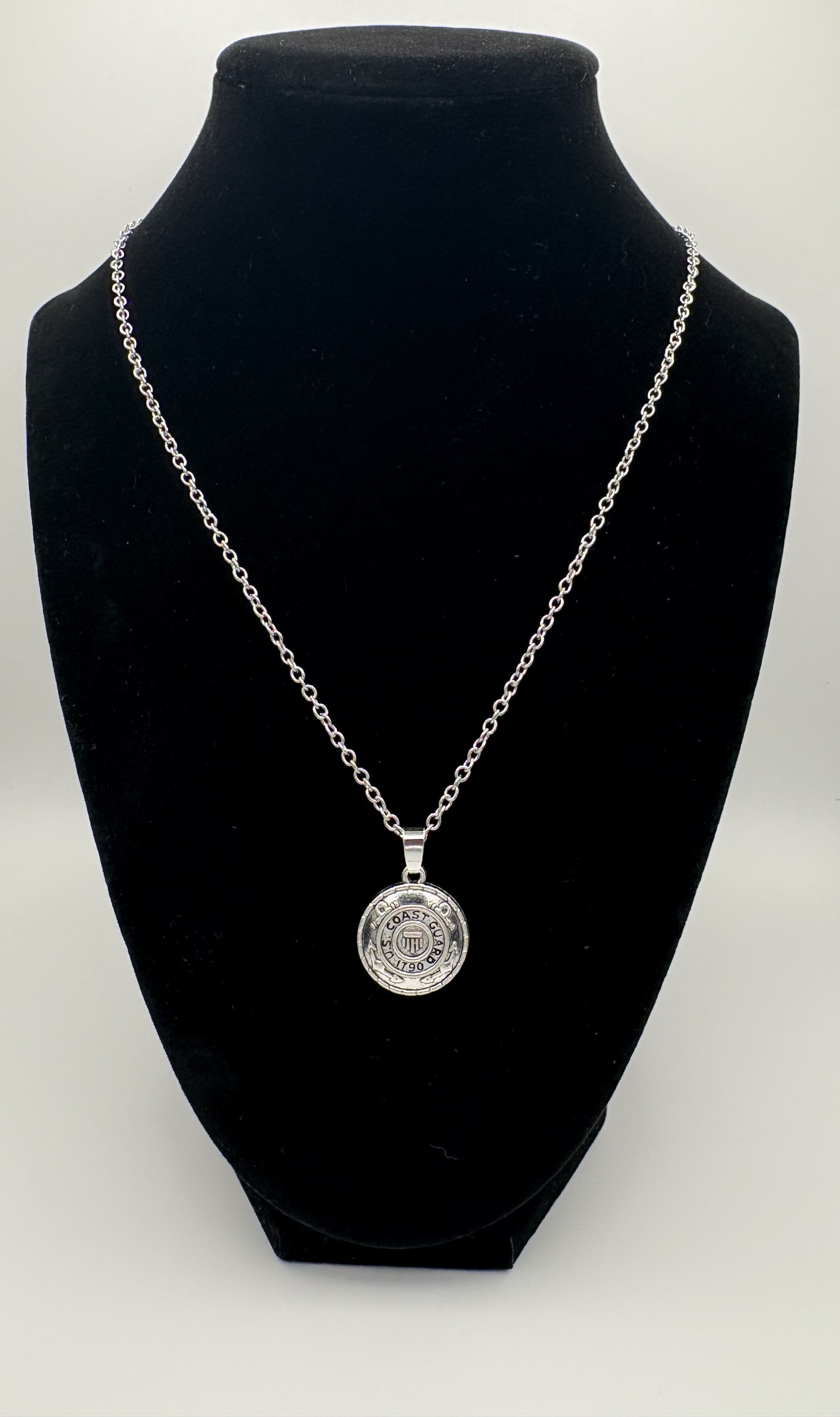 Coast Guard Service Pendent Necklace